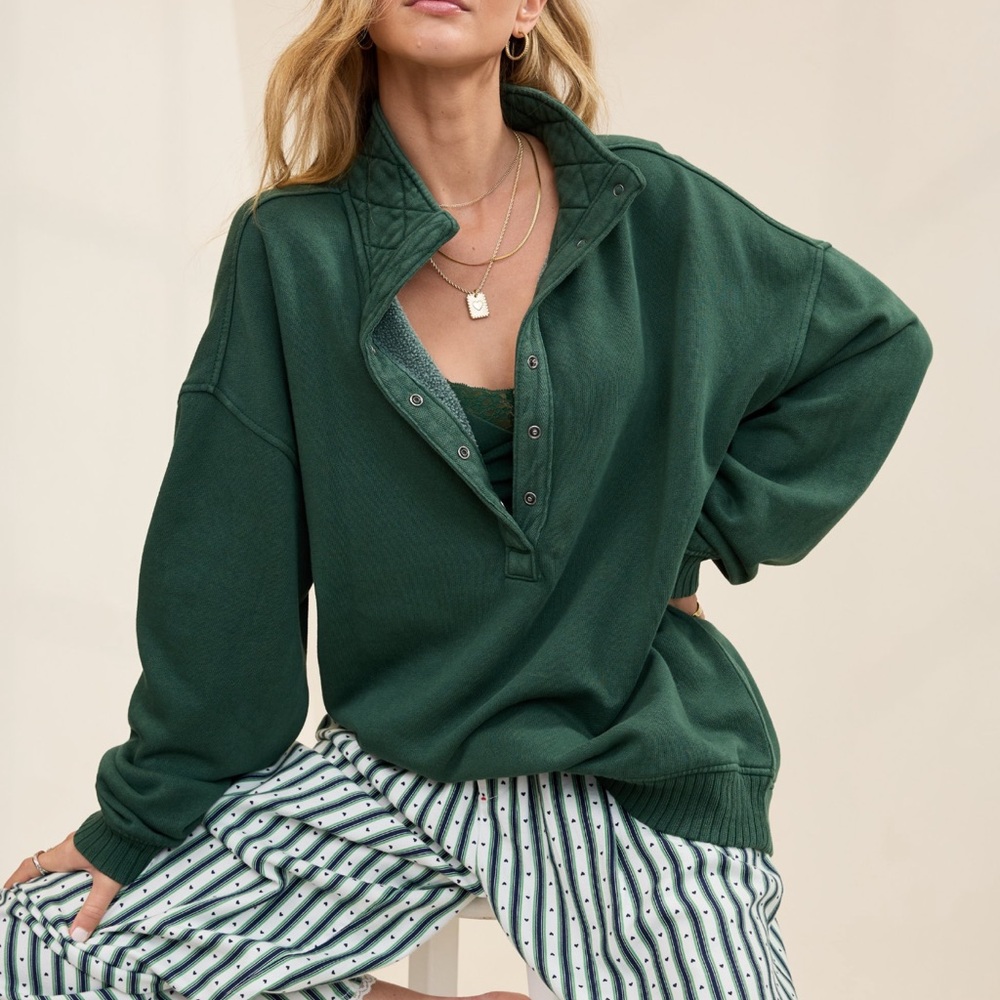 NWT Aerie Fleece Pullover